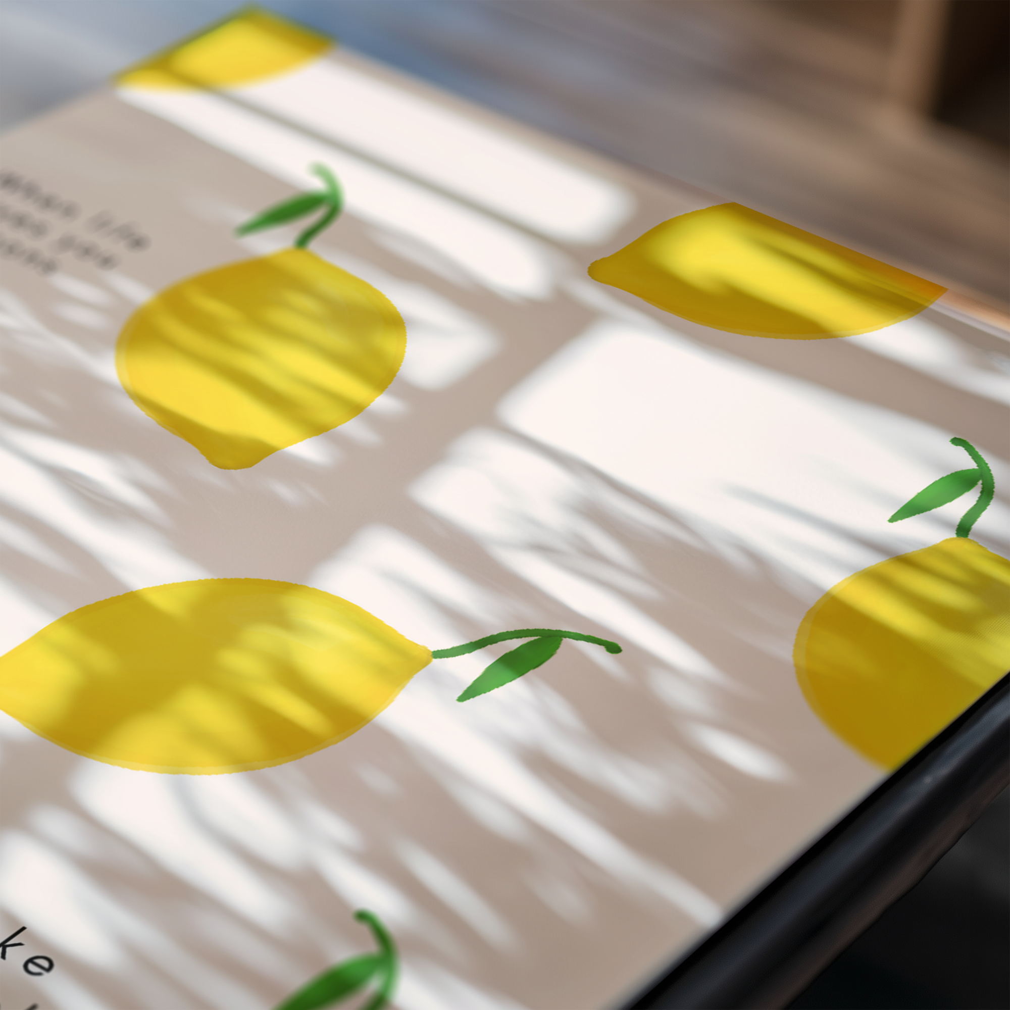 When life gives you lemons...