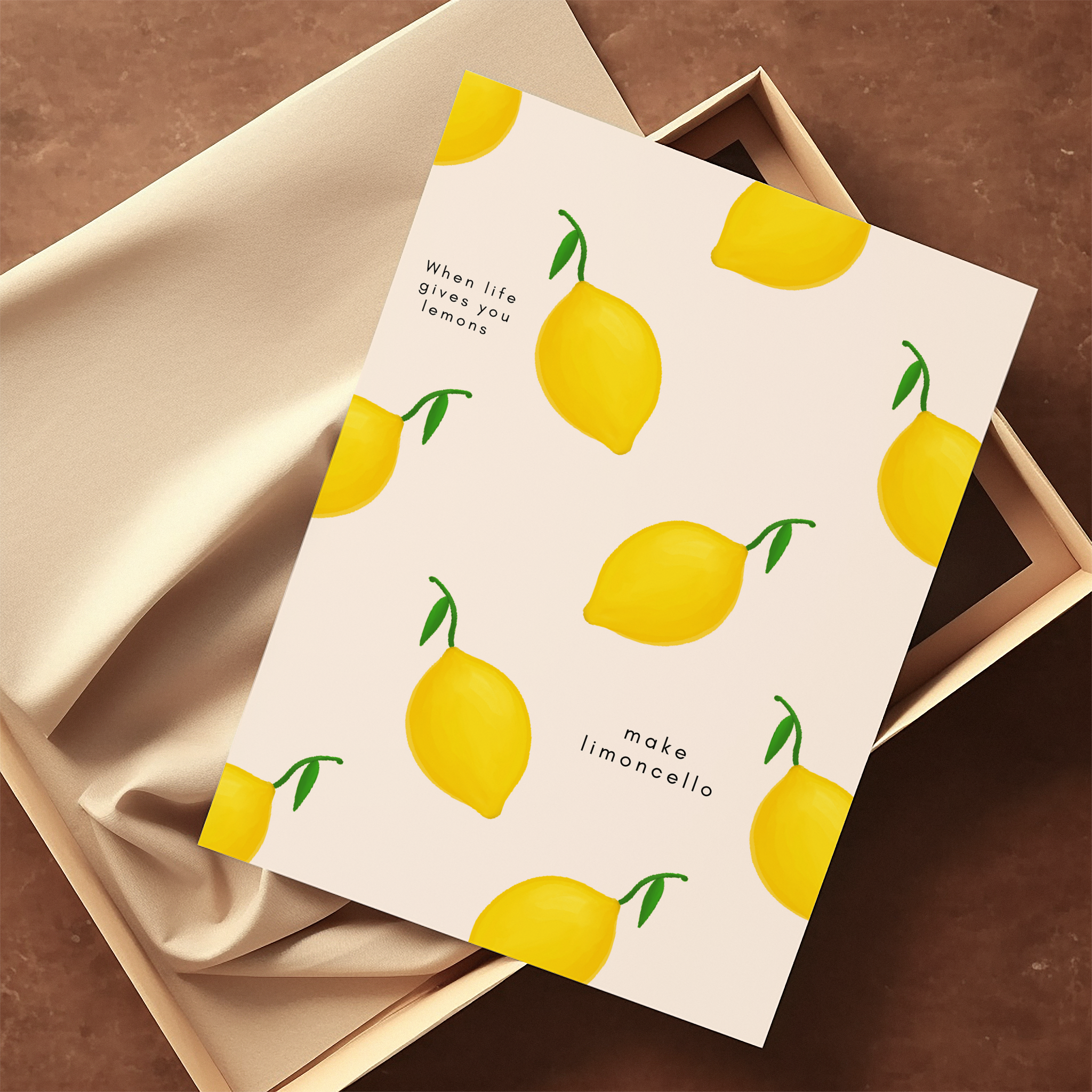 When life gives you lemons...